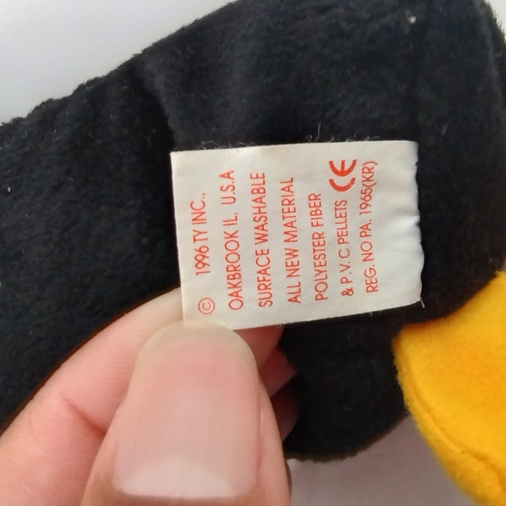 โTy Beanie Babies Baldy The Eagle Retired 1996 - Picture 9 of 16